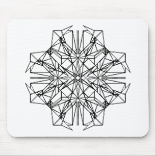 geometric symmetry mouse mat