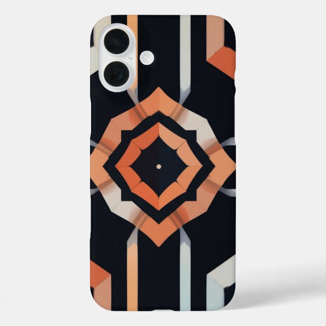 geometric symmetry phone case (Back)