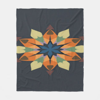 Geometric Symphony: Balance in blankets 