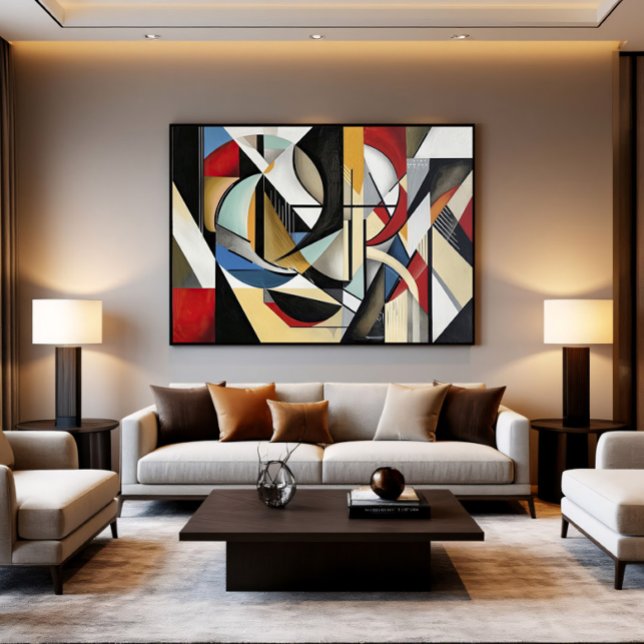Geometric Symphony perfect harmony Canvas Print (Creator Uploaded)