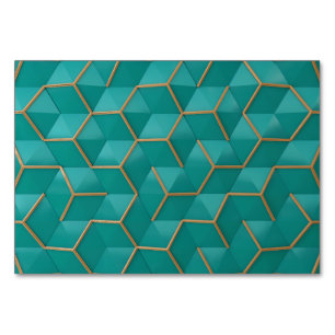 geometric table number