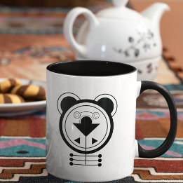 Geometric Tatsu Dragon Zodiac Mug