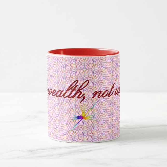 Geometric Tax Wealth, Statement Mug (Center)