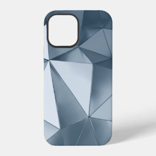 Geometric three dimensional metal background iPhone 12 case