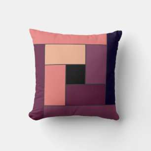 Geometric Tiles Pattern ver5 Throw Pillow