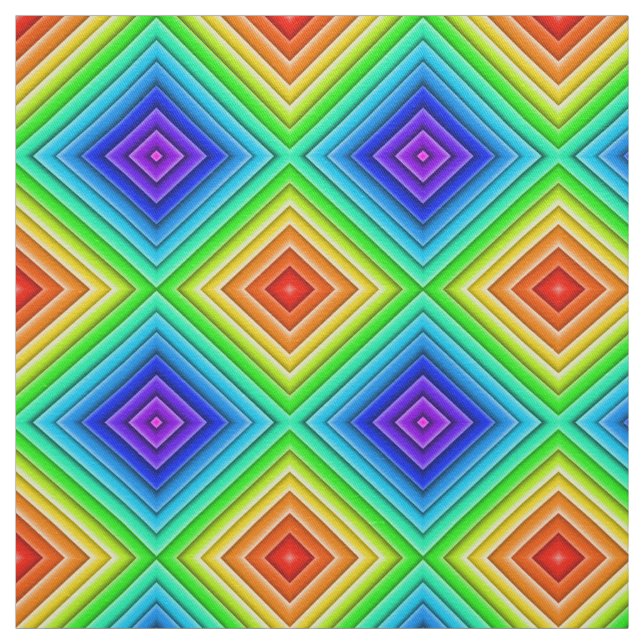 Geometric Topography - Cotton Twill Fabric (Swatch)