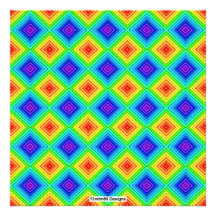 Geometric Topography (pattern) - Photo Print