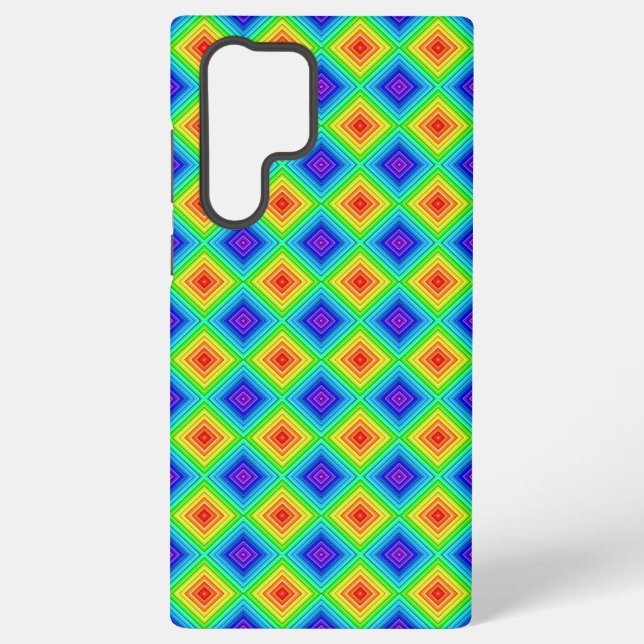 Geometric Topography (pattern) - Samsung Case (Back)