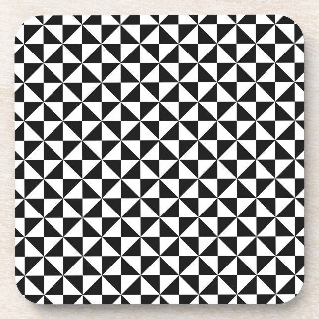 geometric triangles coaster set (Front)