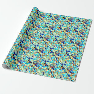 Geometric Triangles: Colourful Abstract Pattern Wrapping Paper