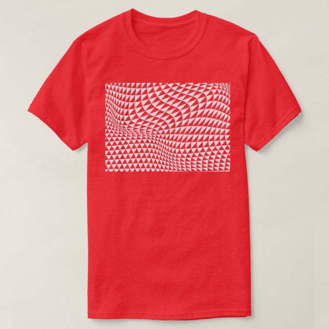 geometric triangles pattern design T-Shirt (Design Front)