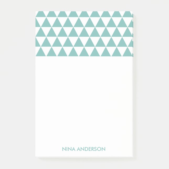 Geometric Triangles Post It Notes (Front)