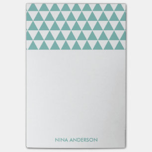 Geometric Triangles Post It Notes