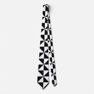 geometric triangles tie