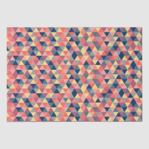 Geometric Triangles Tissue Paper