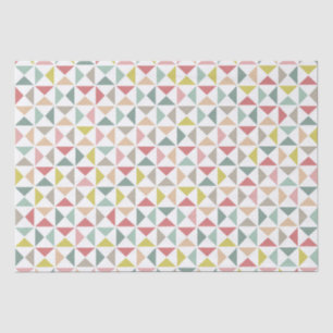 Geometric Triangles Tissue Paper