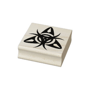 geometric tribal art stamp
