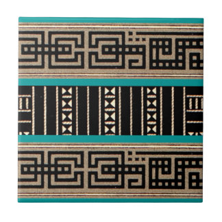 Geometric Tribal Pattern Graphic Vintage Bold Tile