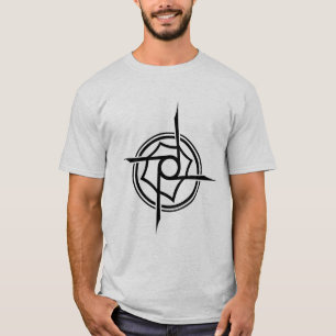 Geometric Tribal Sigil - Abstract Star Emblem T-Shirt