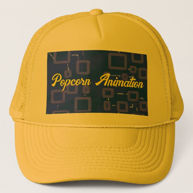 Geometric Trucker Hat (Front)