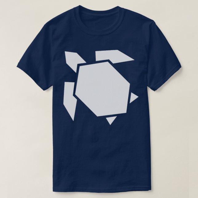 Geometric turtle origami style (1) T-Shirt (Design Front)