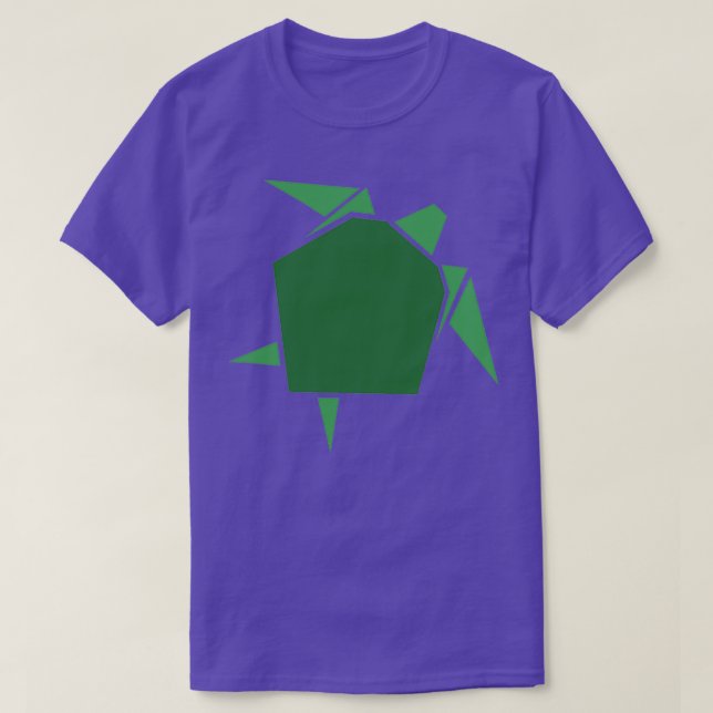 Geometric Turtle T-Shirt (Design Front)