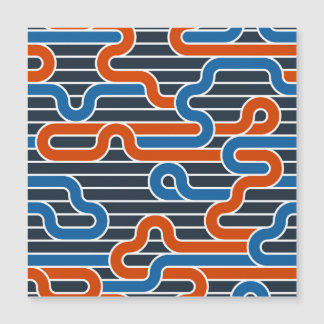 Geometric Twisted Lines Vintage