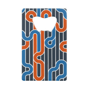 Geometric Twisted Lines Vintage