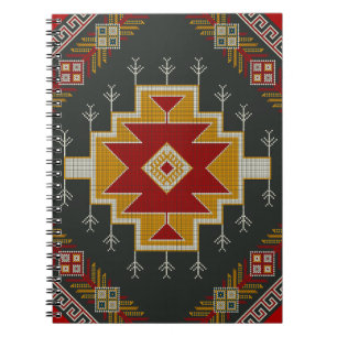 Geometric vintage classic colourful-fashion cute notebook