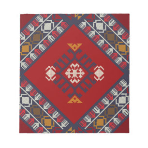 Geometric vintage classic cute-stylish colorful notepad