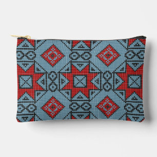 Geometric vintage classic cute-trendy stylish accessory pouch