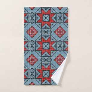 Geometric vintage classic cute-trendy stylish hand towel