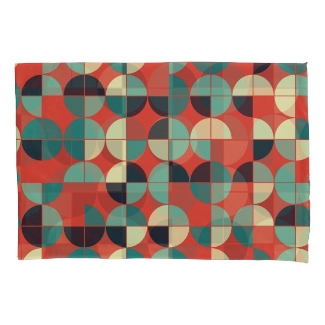 Geometric Vintage, Seamless Pattern. Pillowcase (Front)