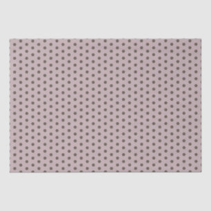 Geometric Warm Neutrals Polka Dot Flowers Craft Tissue Paper