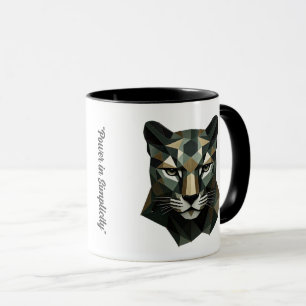 "Geometric Wild Elegance" Mug