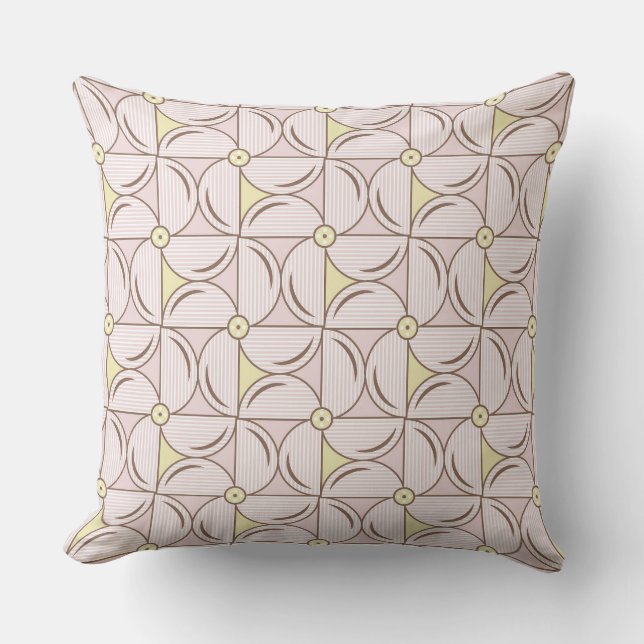 Geometric windmill cushion (Front)