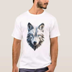 Geometric Wolf T-shirt