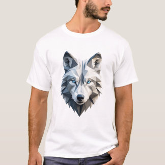 Geometric Wolf T-shirt