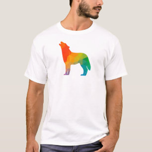 Geometric Wolf T-Shirt