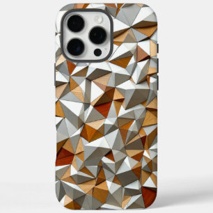 Geometric Wood scape iPhone 16 Pro Max Case