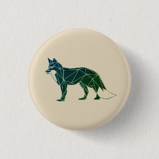 Geometric Woodland Animals | Feelin' Foxy Button