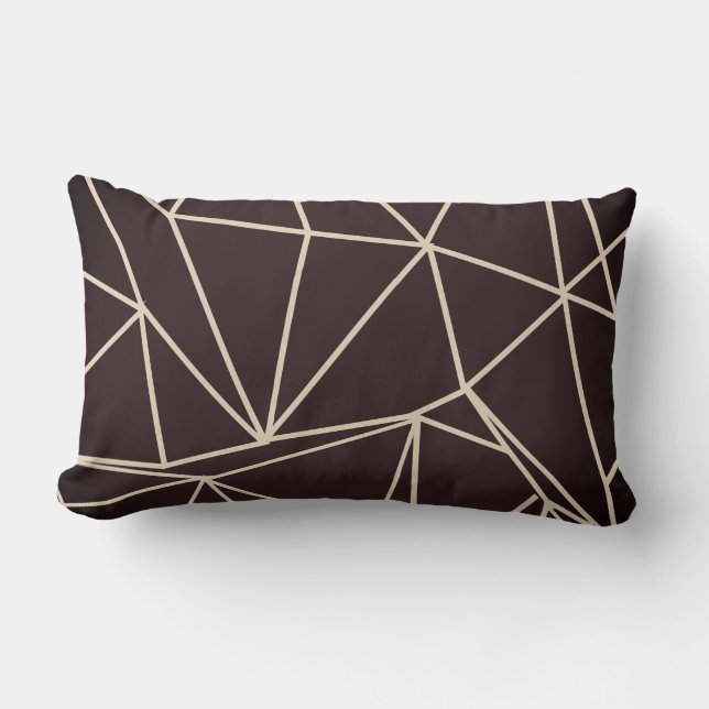 Geometric Woodland Animals | Geometri Throw Pillow (Front)