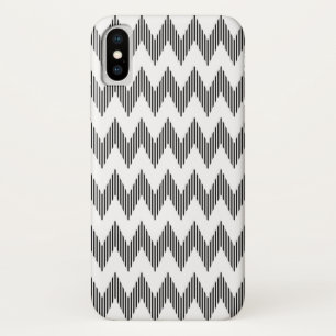 Geometric zigzag pattern 2 iPhone x case