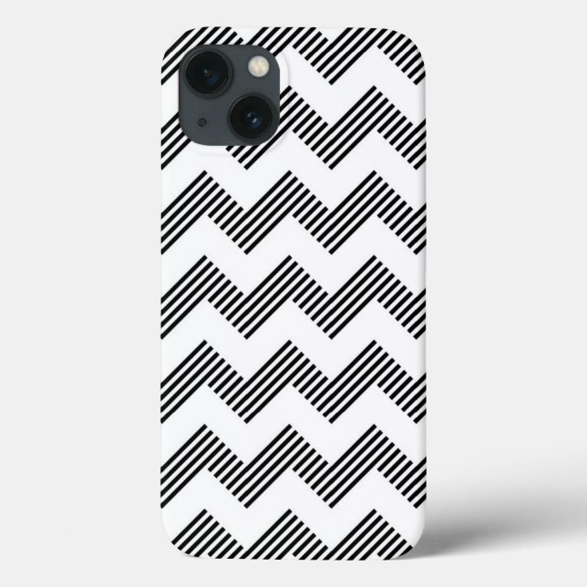 Geometric zigzag pattern 2 Case-Mate iPhone case (Back)