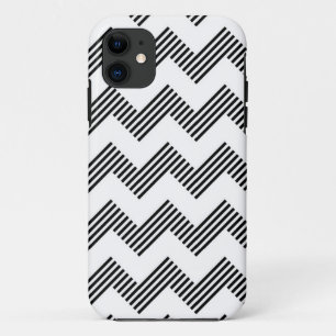 Geometric zigzag pattern iPhone 11 case