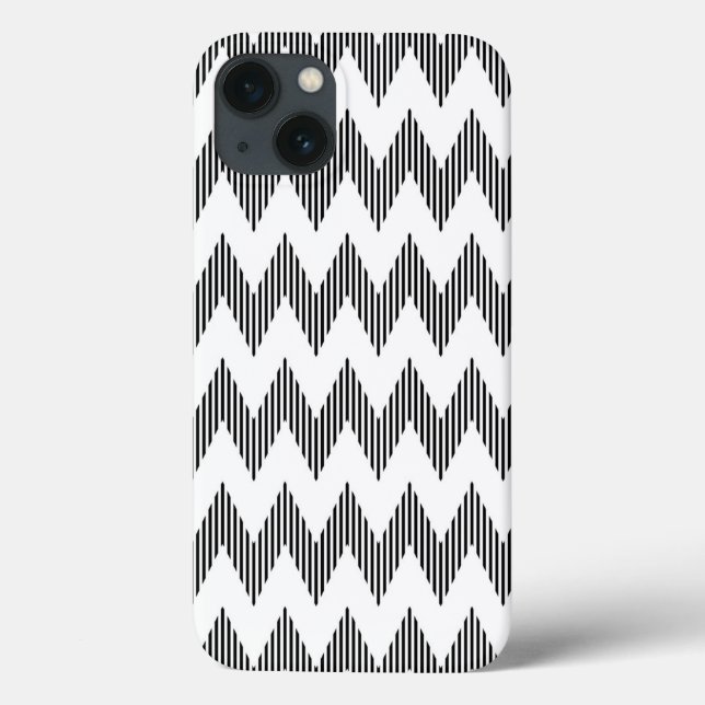 Geometric zigzag pattern Case-Mate iPhone case (Back)