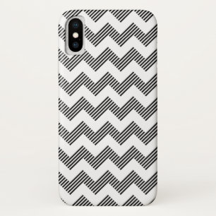 Geometric zigzag pattern iPhone x case