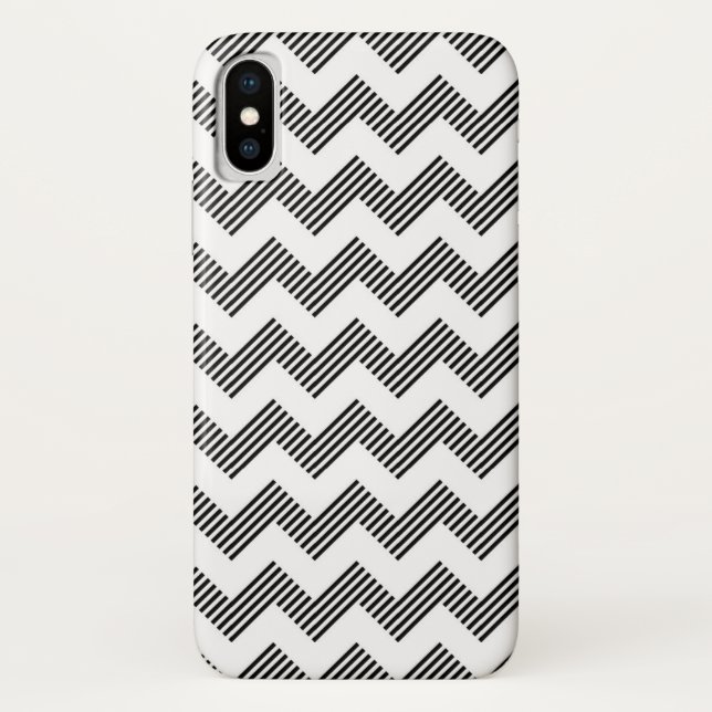 Geometric zigzag pattern Case-Mate iPhone case (Back)