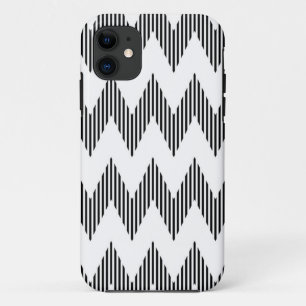 Geometric zigzag pattern iPhone 11 case