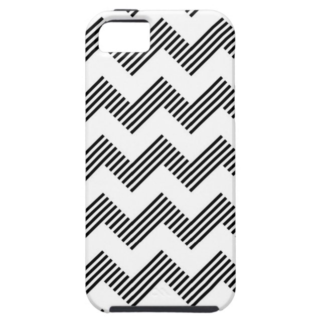 Geometric zigzag pattern Case-Mate iPhone case (Back)